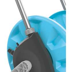 carucior cu tambur pentru furtun de gradina cellfast compact, 1 2  , 45m