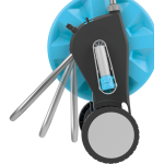 carucior cu tambur pentru furtun de gradina cellfast compact, 1 2  , 45m