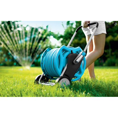 carucior cu tambur pentru furtun de gradina cellfast discover, 1 2  , 60m