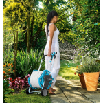 carucior cu tambur pentru furtun de gradina cellfast discover, 1 2  , 60m