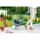 furtun cu tambur cellfast explorer, furtun pentru gradina multiflex atsv 1 2  , 25m, accesorii incluse