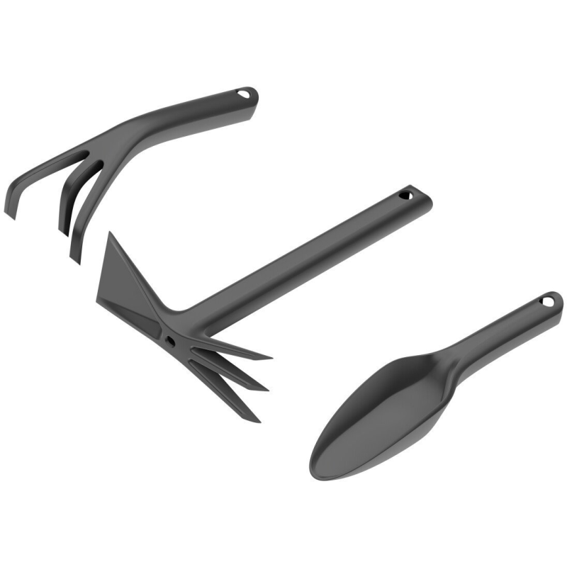 set 3 unelte pentru gradina basic cellfast - negru set 3 unelte pentru gradina basic cellfast - negru
