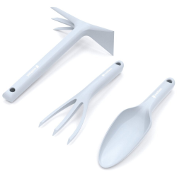 set 3 unelte pentru gradina basic cellfast - pastel