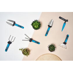 set 6 unelte si manusi pentru gradina cellfast  ergo