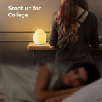 lampa de veghe vava va-cl009 led, rgb, cu reglare touch a intensitatii, lumina calda