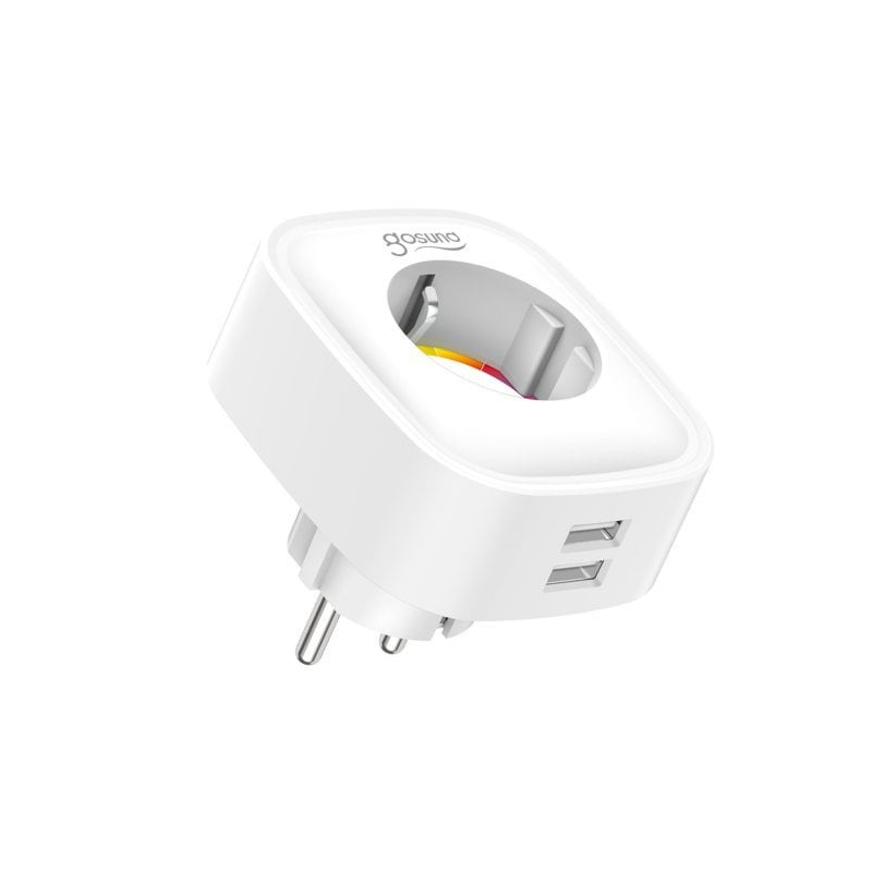priza inteligenta wifi gosund sp112, 16a, 2x usb, monitorizare consum energie