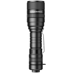 lanterna led superfire f5 cu zoom, 10w, 1100 lm, 5 moduri, rezistenta la apa, incarcare usb, negru