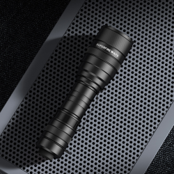 lanterna led superfire f5 cu zoom, 10w, 1100 lm, 5 moduri, rezistenta la apa, incarcare usb, negru