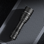 lanterna led superfire f5 cu zoom, 10w, 1100 lm, 5 moduri, rezistenta la apa, incarcare usb, negru