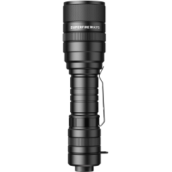 lanterna led superfire f5 cu zoom, 10w, 1100 lm, 5 moduri, rezistenta la apa, incarcare usb, negru