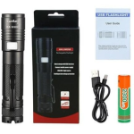 lanterna led supfire a5, 300lm, 200m incarcare usb, negru