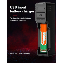 lanterna led superfire s5, 220lm, 300m, incarcare usb, negru