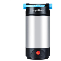 lanterna led supfire t9, pentru camping, 800 lm, incarcare usb, powerbank