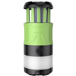 lanterna led supfire t15, pentru camping, 500 lm, anti insecte,  incarcare usb, powerbank , 5 moduri