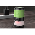 lanterna led supfire t15, pentru camping, 500 lm, anti insecte,  incarcare usb, powerbank , 5 moduri