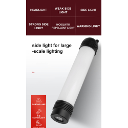 lanterna led supfire t3, pentru camping, lumina anti insecte, 3600 mah, 6 moduri, ip46, incarcare usb, functie powerbank