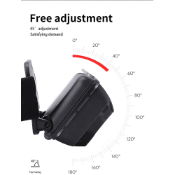 lanterna led pentru cap supfire hl16, 5w, 500 lm, 1800 mah, senzor de miscare, lumina rosie, incarcare usb, ip44