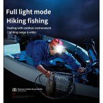 lanterna led pentru cap supfire hl16, 5w, 500 lm, 1800 mah, senzor de miscare, lumina rosie, incarcare usb, ip44