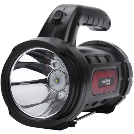 lanterna led supfire m9-e, usb, 775lm, 473m, powerbank, incarcare usb, 6000mah, lumina rosie