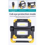 proiector led portabil supfire g7, 20w, 1000lm, reincarcabil, cob, acumulator 5000mah