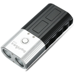 lanterna led pentru bicicleta supfire bl06, 550 lumeni, 200m, acumulator 4000 mah, usb