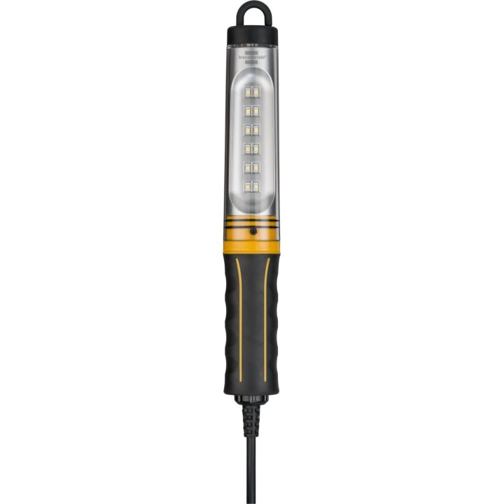 lanterna de lucru led brennenstuhl wl 550 cu fir, 12 smd led,  570 lumeni, lungime cablu 5m