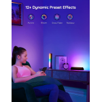 set 2 buc lampa led govee flow plus light bars rgbicww, wifi si bluetooth, tv ambient, alexa si google assistant