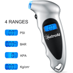 manometru auto digital astroai 150 psi, 10 bari, lumina led, 4 setari masina, bicicleta