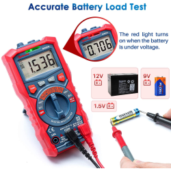 multimetru digital astroai m4kor, trms 4000, ohmmetru, voltmetru 1,5v   9v   12v, masurare fara contact, lanterna