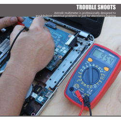 multimetru digital astroai am33d, 2000 counts, masurare continuitate