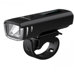 lanterna led pentru bicicleta supfire bl10, luminazitate automata, 90m, acumulator 1500 mah, usb