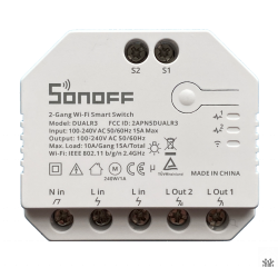 releu smart wireless sonoff dual r3