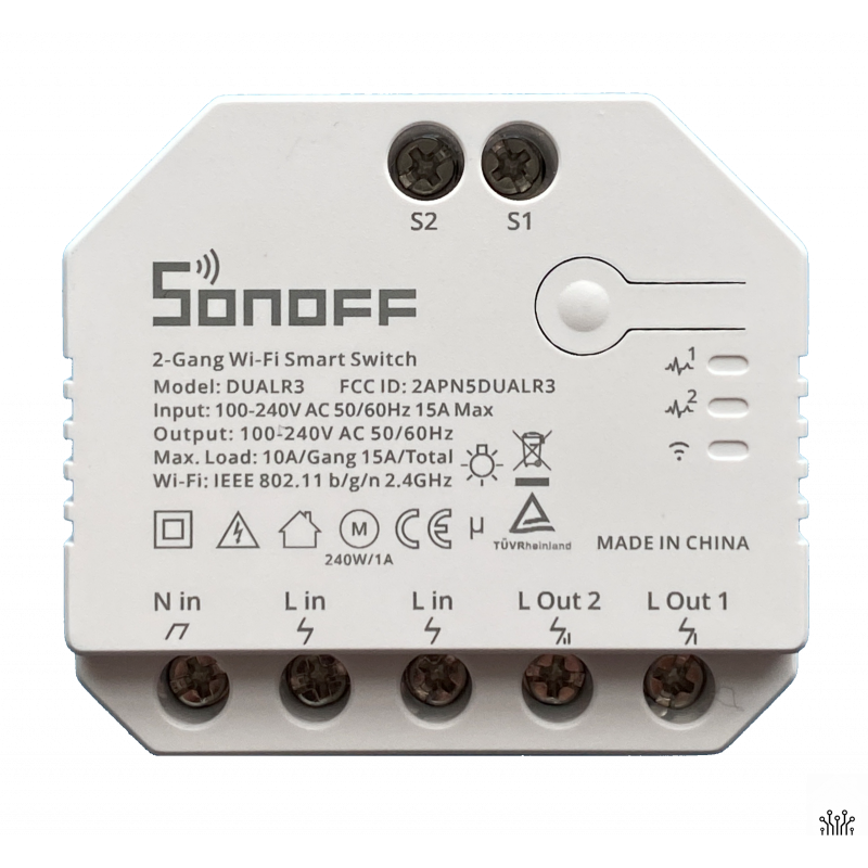 releu smart wireless sonoff dual r3 releu smart wireless sonoff dual r3