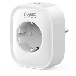 set 2 prize inteligente wifi gosund sp1, 16a, monitorizare consum energie, smart life, tuya