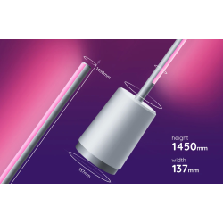 lampadar led govee lyra rgbicww, wifi, control aplicatie, sincronizare muzica, telecomanda