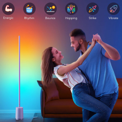 lampadar led govee lyra rgbicww, wifi, control aplicatie, sincronizare muzica, telecomanda
