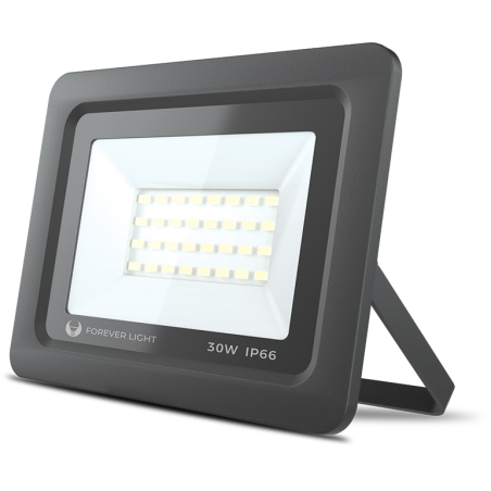 proiector led forever light proxim ii 30w, 2400 lm, 32 leduri, lumina alb rece 6000k