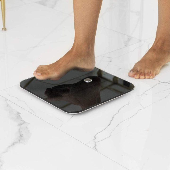 cantar de baie cecotec 4152 surface precision 9750 smart healthy, maxim 180kg, fourprecision, tenbia, functie babyweight, afisaj