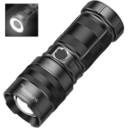 lanterna led superfire gt60, zoom, 2600lm, 320m, incarcare usb-c, lumina fata, spate, 36w