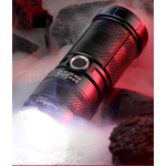 lanterna led superfire gt60, zoom, 2600lm, 320m, incarcare usb-c, lumina fata, spate, 36w