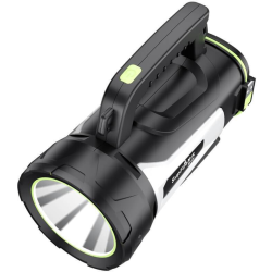 lanterna led superfire m15, usb, 550lm, 400m, powerbank, incarcare usb, 6000mah, lumina rosie