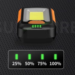 lanterna led superfire g21, cob, 600 lumeni, acumulator 3600mah, incarcare usb