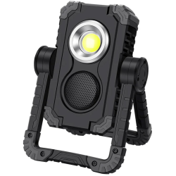 proiector led portabil superfire g11, boxa bluetooth, 12w, 1000lm, reincarcabil, cob, acumulator 4400mah