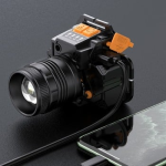 lanterna led pentru cap superfire hl58, zoom, 350lm, 230m, 2400mah, incarcare usb lanterna led pentru cap superfire hl58, zoom, 350lm, 230m, 2400mah, incarcare usb