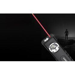 lanterna multifunctionala led superfire g20, laser, 500 lumeni, acumulator 2000mah, incarcare usb-c