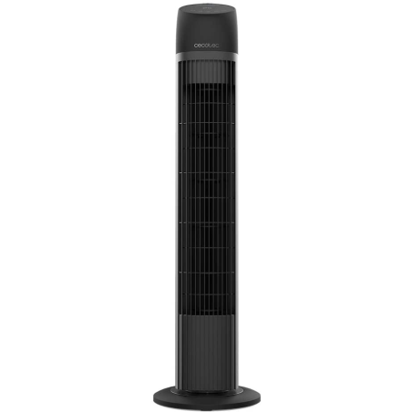 ventilator turn cecotec energysilence 8050 skyline smart, 45w, silentios, 3 viteze, telecomanda, temporizator, afisaj led