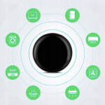 telecomanda universala nous l5 hub wi-fi ir wifi, control dispozitive cu infrarosu, pentru aer conditionat, televizor, sistem au