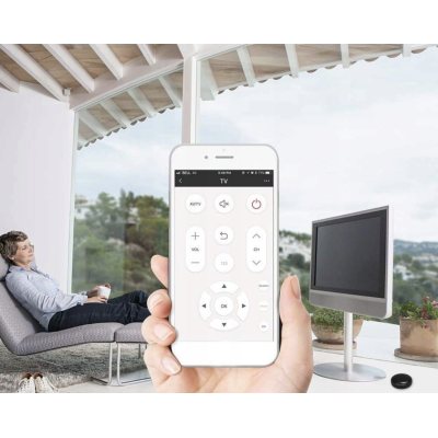 telecomanda universala nous l5 hub wi-fi ir wifi, control dispozitive cu infrarosu, pentru aer conditionat, televizor, sistem au