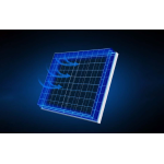 lampa solara stradala led superfire ff5-a, panou solar, telecomanda, 63w, 500lm, 5000mah