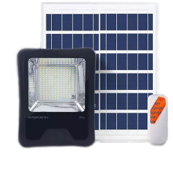 proiector led superfire ff1-b, panou solar, senzor lumina, 41w, 320lm, 5000mah, telecomanda